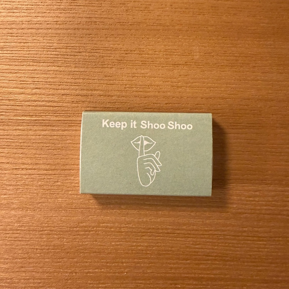Shoo Shoo matchbook